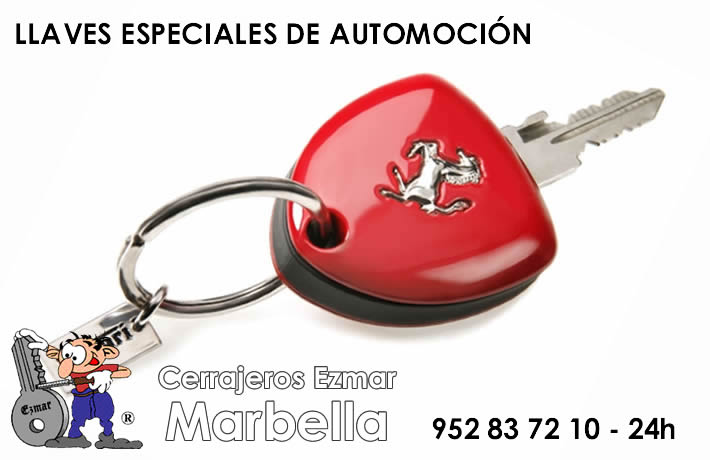 Copia de llaves Ferrari Ezmar Marbella